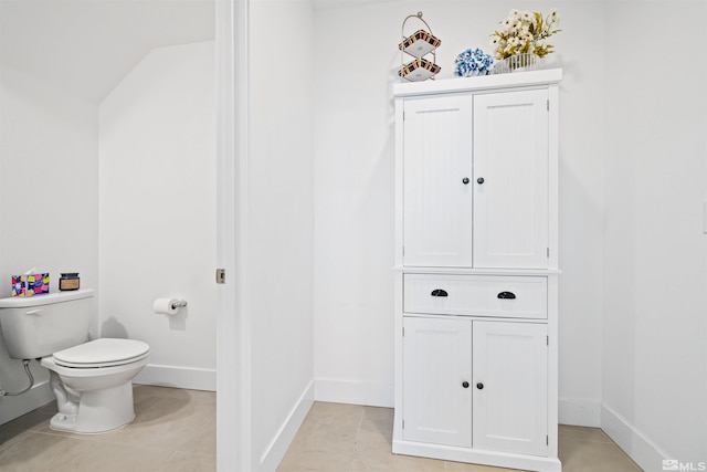 3617 Pulsar Ln Unit 2, Carson City, NV 89705 - bathroom with toilet, baseboards, and tile patterned floors