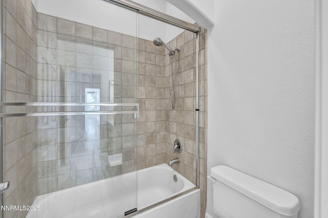 1655 Chiquita Cir, Minden, NV 89423 - bathroom featuring toilet and enclosed tub / shower combo