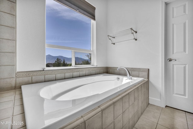 1655 Chiquita Cir, Minden, NV 89423 - full bathroom featuring a bath and tile patterned floors