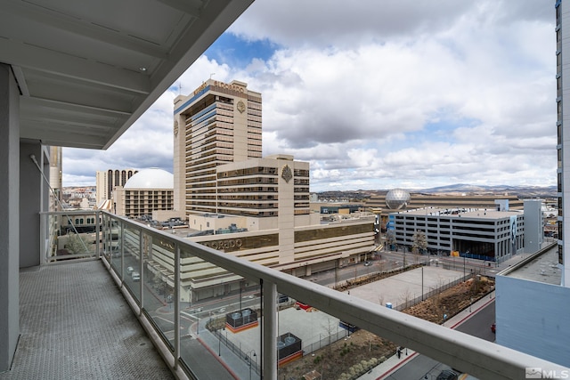 255 N Sierra St Unit 1011, Reno, NV 89501 - balcony with a city view