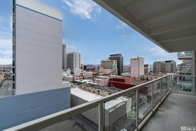 255 N Sierra St Unit 1011, Reno, NV 89501 - balcony with a city view