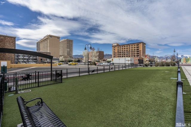 255 N Sierra St Unit 1011, Reno, NV 89501 - view of yard featuring fence