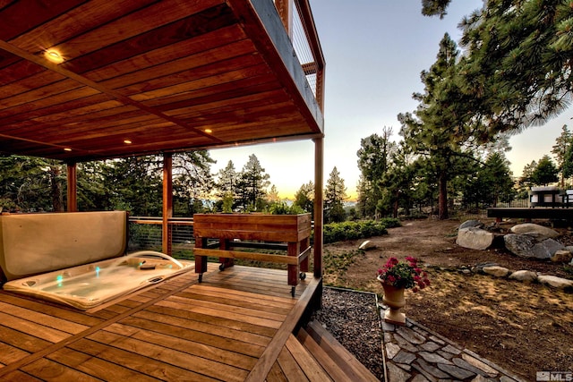 view of deck