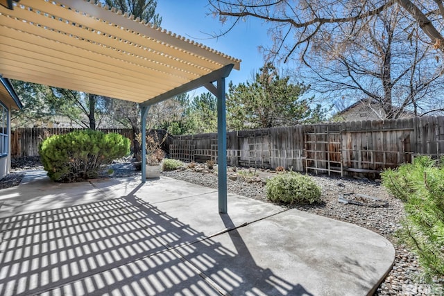 1675 Crestside Ct, Sparks, NV 89436 - view of patio / terrace featuring a fenced backyard