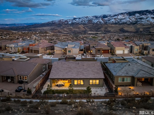 9179 Graycliff Ln, Reno, NV 89523 - aerial view of residential area with a mountainous background