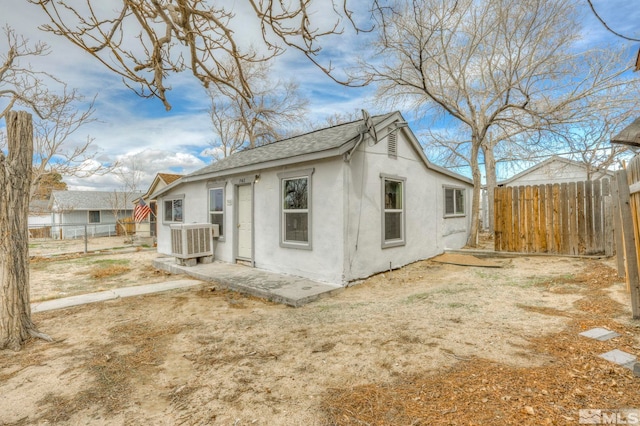 742 D St, Hawthorne, NV 89415 - view of outbuilding with fence and central AC unit