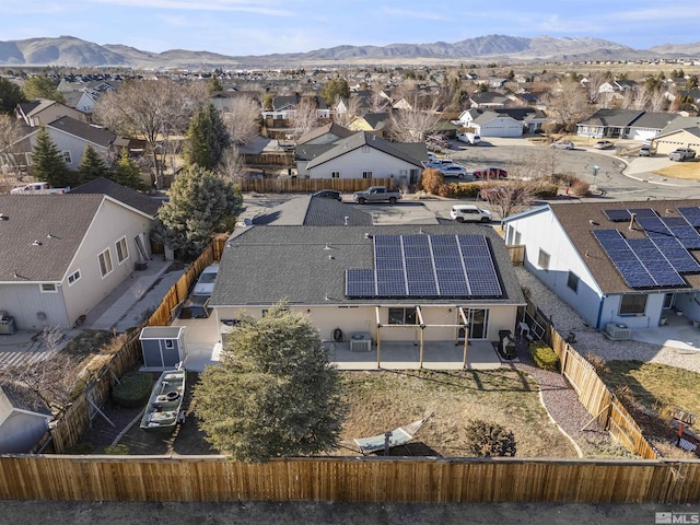 9834 Suncrest Dr, Reno, NV 89506 - aerial perspective of suburban area featuring mountains