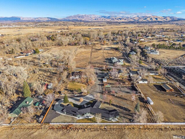 1450 Kerry Ct, Gardnerville, NV 89460 - drone / aerial view of a mountainous background