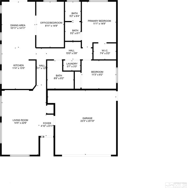 10055 Zephyr Heights Dr, Reno, NV 89521 - floor plan / room layout