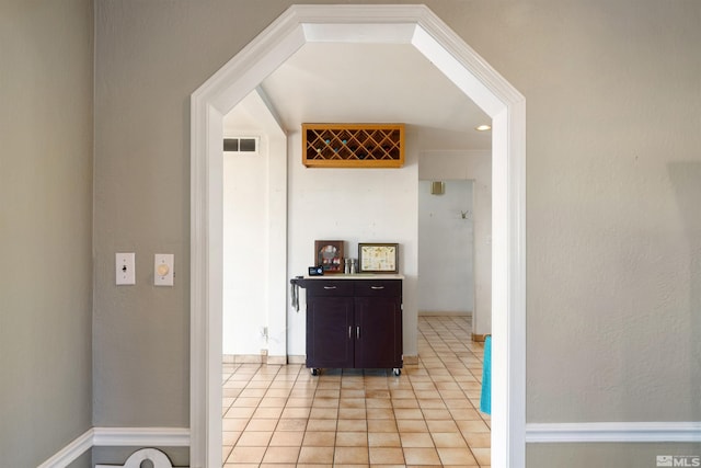 1360 Dartmouth Dr, Reno, NV 89509 - hall with light tile patterned floors and baseboards