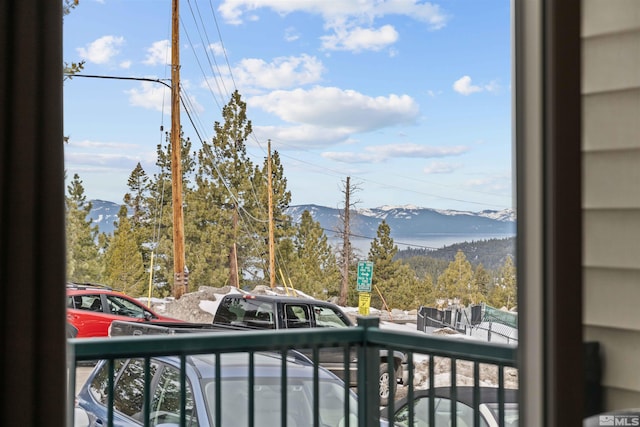 331 Tramway Dr # 26, Stateline, NV 89449 - balcony with a mountain view