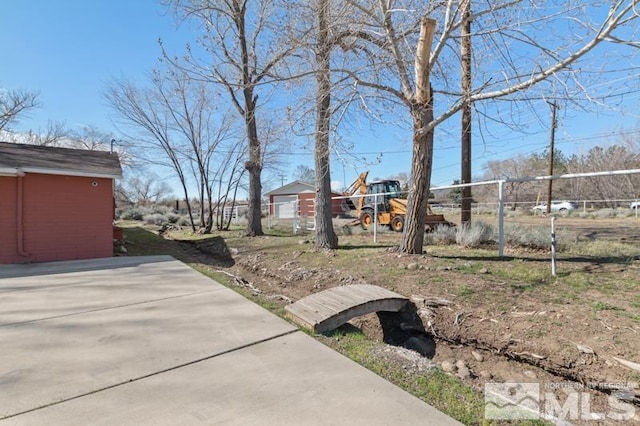 view of yard