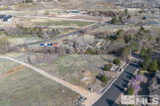 aerial view of property and surrounding area