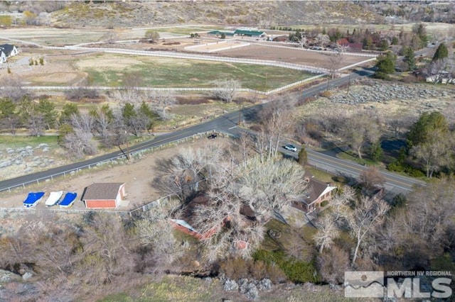 aerial overview of property's location