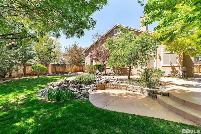 6540 Monticello Ct, Reno, NV 89519 - view of yard featuring a patio area