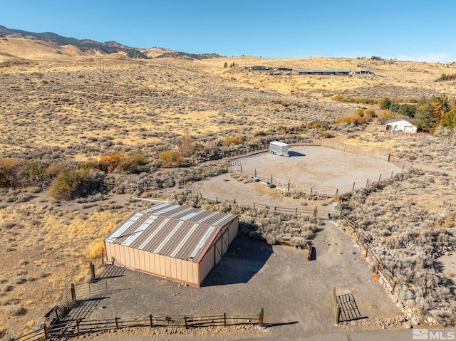 80 Cassas Ct, Reno, NV 89511 - overview of rural landscape featuring a desert landscape and mountains