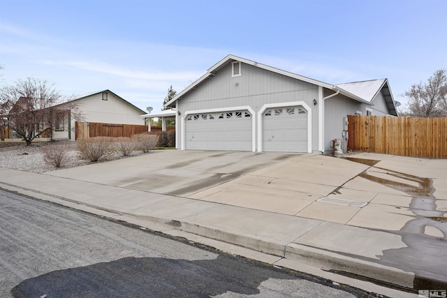 1018 Ringneck, Sparks, NV 89441 - view of front of property with a garage, driveway, and fence