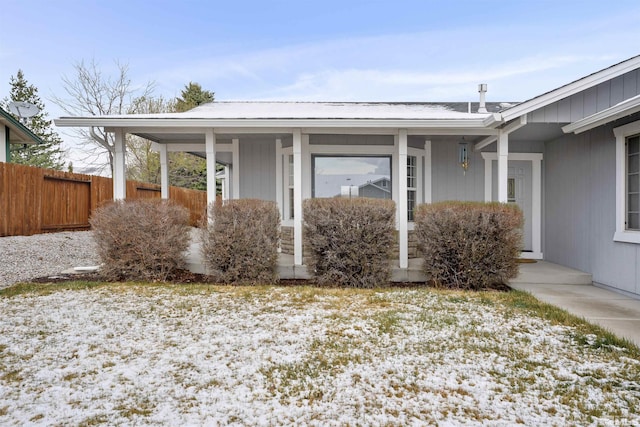 1018 Ringneck, Sparks, NV 89441 - view of snowy exterior with fence
