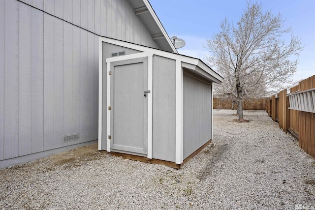 1018 Ringneck, Sparks, NV 89441 - view of shed with a fenced backyard