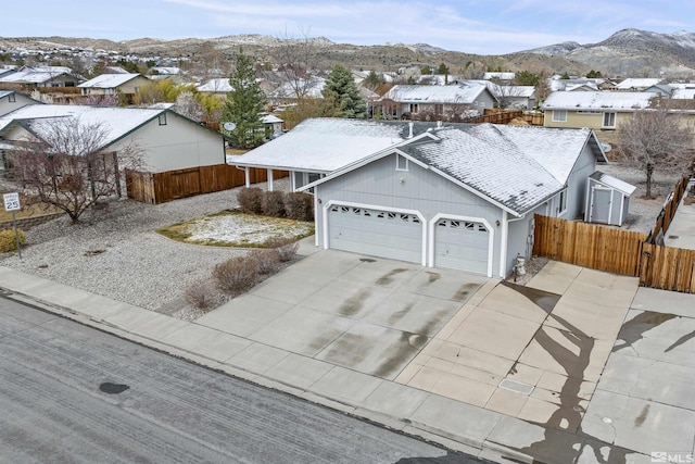 1018 Ringneck, Sparks, NV 89441 - aerial perspective of suburban area with a mountainous background