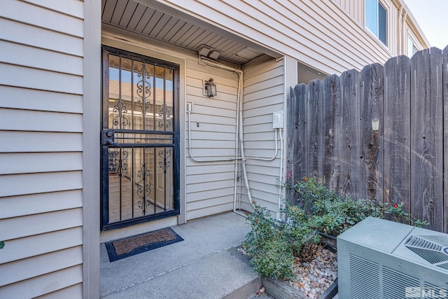 13846 Lear Blvd, Reno, NV 89506 - doorway to property featuring central AC