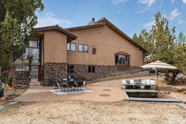 4840 Keshmiri Pl, Reno, NV 89519 - back of house with a patio area