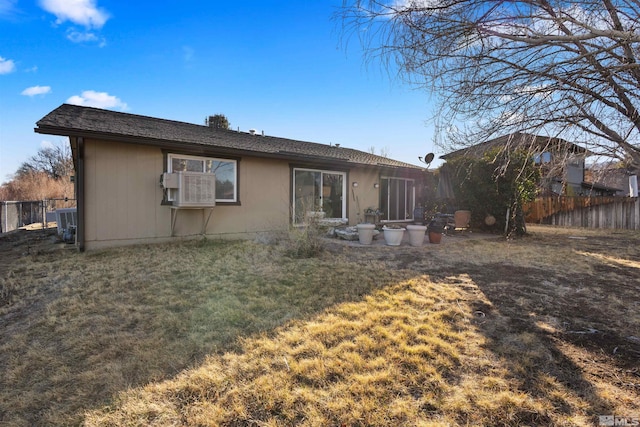 view of rear view of property