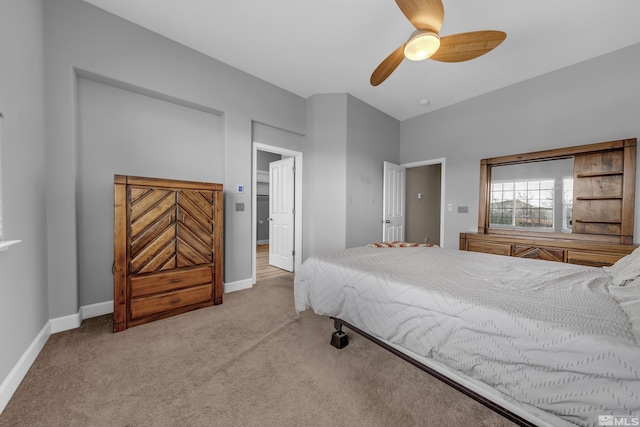 5807 Desert Mirage Dr, Sparks, NV 89436 - bedroom with carpet flooring, baseboards, and a ceiling fan
