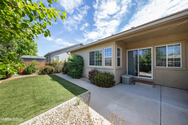 5807 Desert Mirage Dr, Sparks, NV 89436 - view of side of home with a patio area and stucco siding