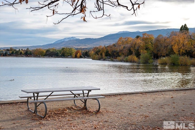 2955 Lakeside Dr Unit 223, Reno, NV 89509 - view of home's community with a water and mountain view and a forest view