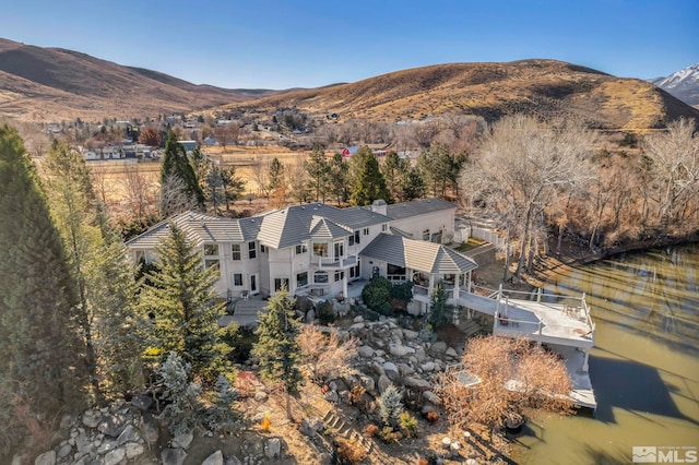 15 Hidden Lake Dr, Reno, NV 89521 - view from above of property with a mountainous background