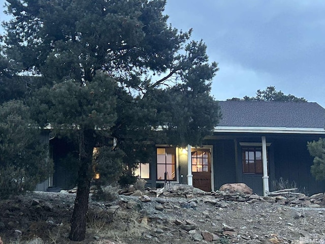 21410 Sazarac Rd, Reno, NV 89521 - view of front of home with covered porch
