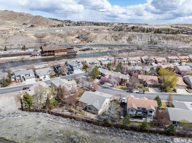 159 River Flow Dr, Reno, NV 89523 - aerial view of residential area featuring mountains