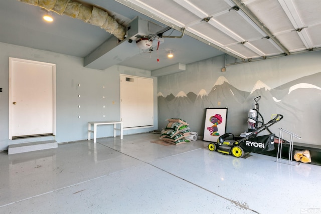 1599 Lucerne, Minden, NV 89423 - garage with a garage door opener