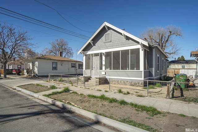 529 11th St, Sparks, NV 89431 - view of front of house with a sunroom
