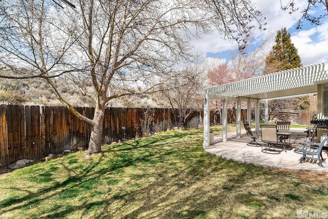 5895 Tappan Dr, Reno, NV 89523 - view of yard featuring a patio area