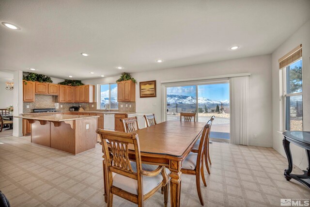 2861 Sunline Dr, Reno, NV 89523 - dining room with light floors and recessed lighting