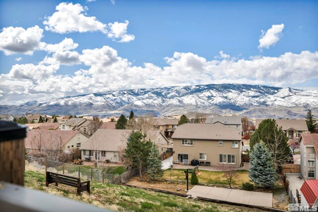 2861 Sunline Dr, Reno, NV 89523 - view of mountain background with nearby suburban area