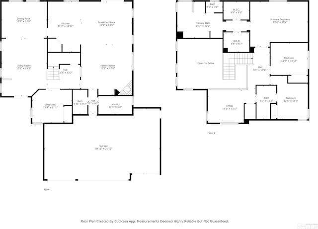 2861 Sunline Dr, Reno, NV 89523 - floor plan / room layout