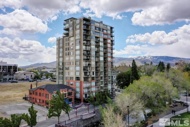 280 Island Ave Unit 607, Reno, NV 89501 - view of apartment building / complex with a mountain view