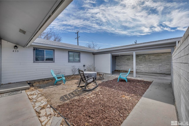 435 Cindy, Fallon, NV 89406 - view of patio