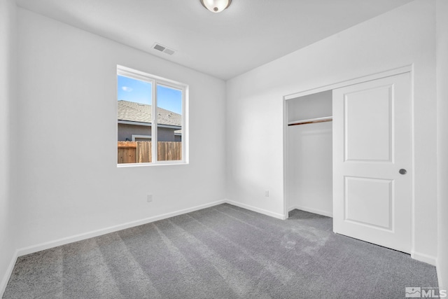 6772 Shell Ct Lot 49, Fernley, NV 89408 - unfurnished bedroom with carpet, baseboards, and a closet