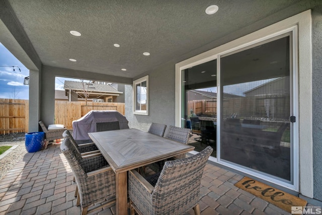 2181 Wyaconda Dr, Sparks, NV 89436 - view of patio with fence and outdoor dining space