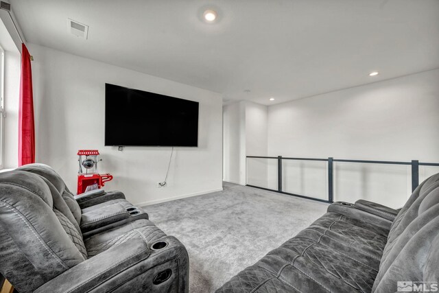 2181 Wyaconda Dr, Sparks, NV 89436 - living room featuring carpet flooring, recessed lighting, and baseboards