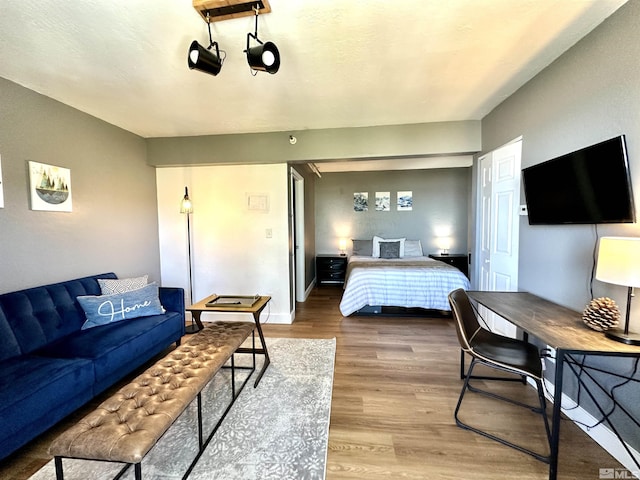 261 Quaking Aspen Ln Unit B, Stateline, NV 89449 - bedroom with wood finished floors