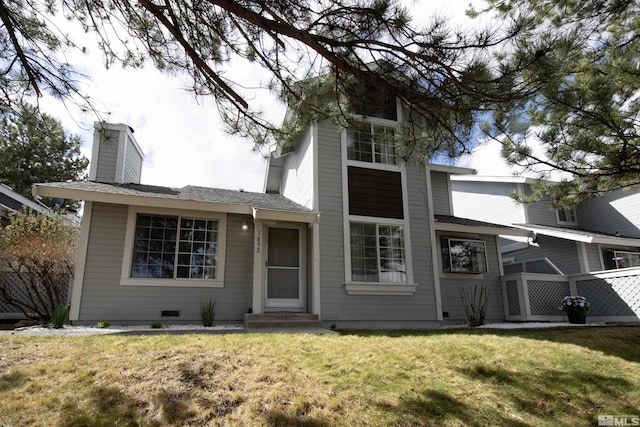 1892 E Minaret Cir, Reno, NV 89523 - view of front facade with a chimney