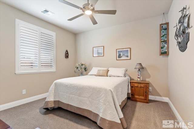 908 Sand Springs Dr, Sparks, NV 89441 - bedroom featuring carpet, baseboards, and ceiling fan