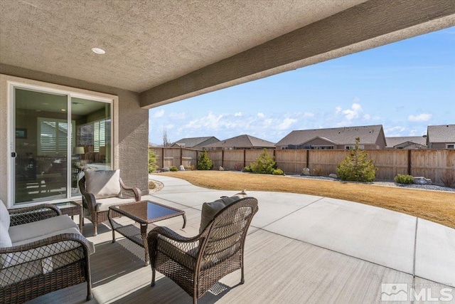 908 Sand Springs Dr, Sparks, NV 89441 - view of patio / terrace featuring a residential view and an outdoor hangout area