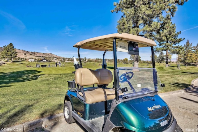 4312 Beaujolais St, Reno, NV 89511 - view of home's community with a gazebo, a yard, and a mountain view