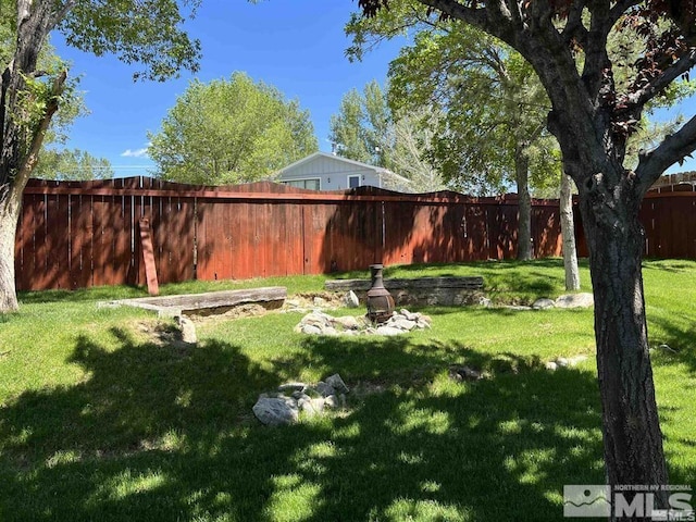 view of yard